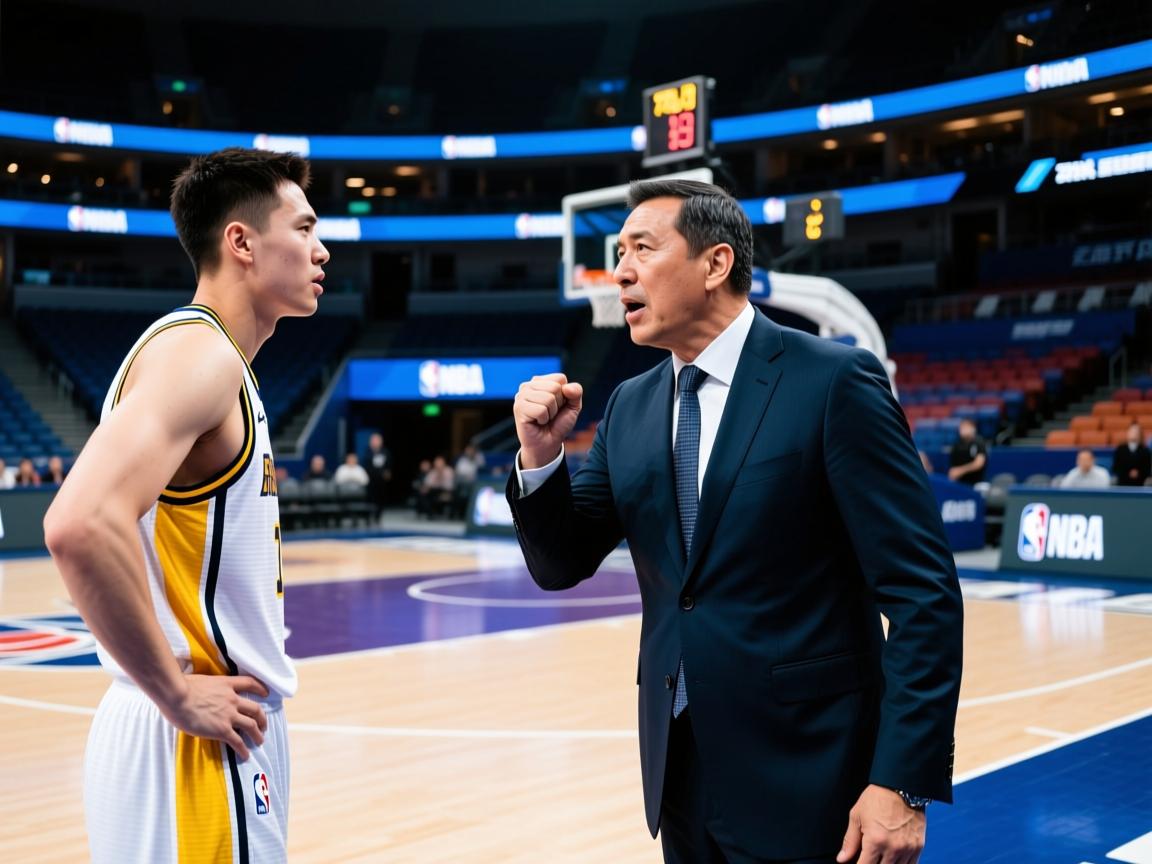 球队主教练斥责球员不积极态度  第4张