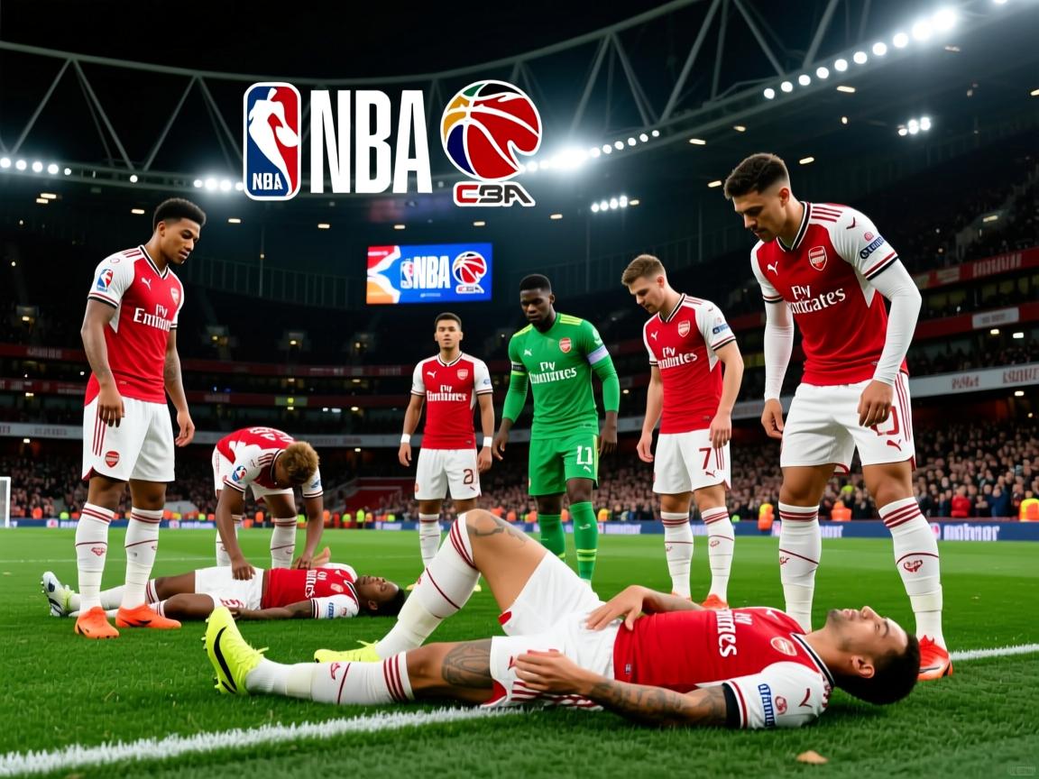 阿森纳多名球员受伤，队伍实力大受影响