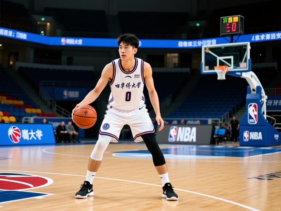 晒华侨大学球员刘唯一拉回三分，配文以牙还牙