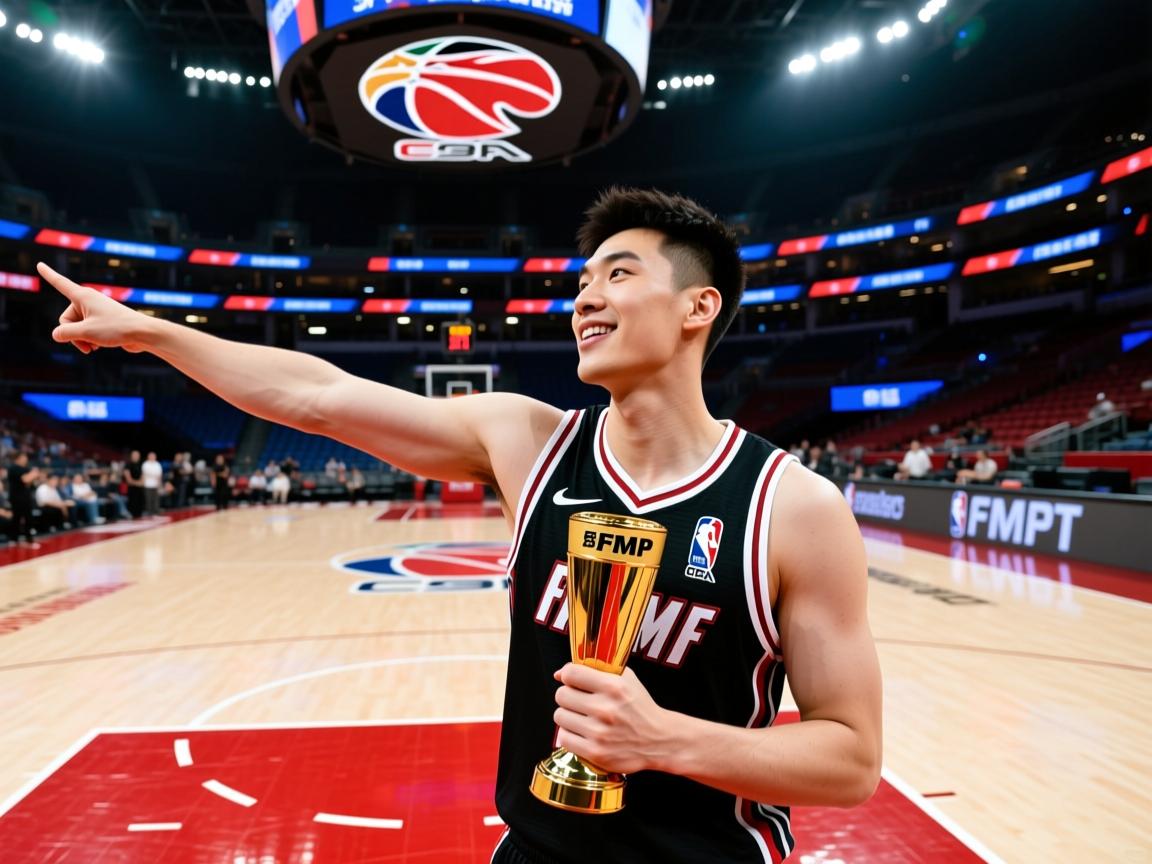 总决赛FMVP!晒管子煜超远三分瞬间 第4张