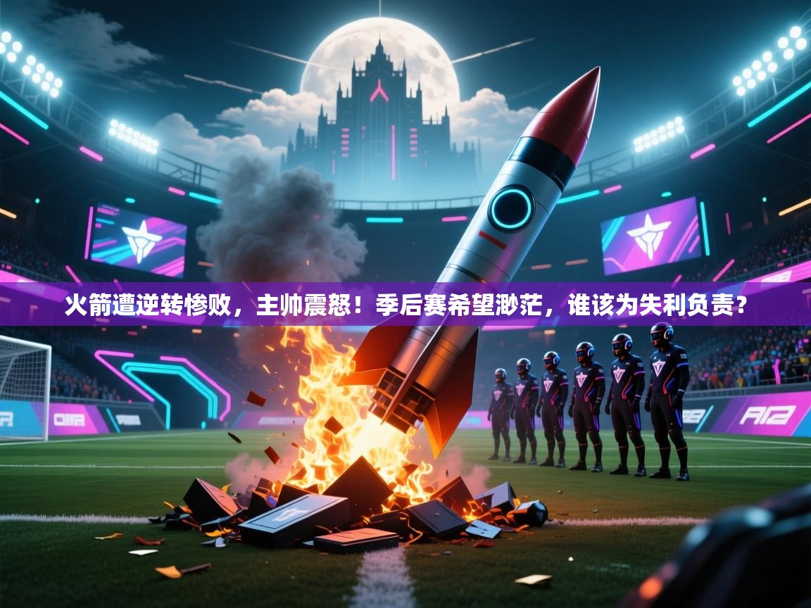 火箭遭逆转惨败,主帅震怒!季后赛希望渺茫,谁该为失利负责? 第2张